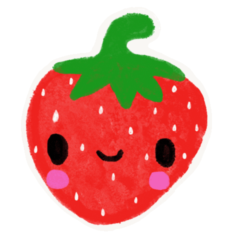 Strawberry Fraise Sticker