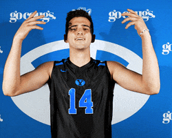 Cant Hear You Get Loud GIF by BYU Cougars