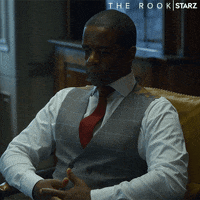 therookstarz reaction season 1 starz listening GIF
