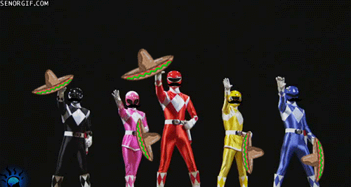 Power Rangers Dance GIF