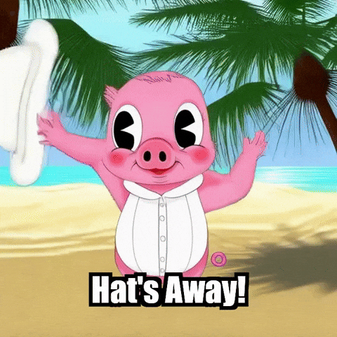 Beach Wind GIF by The Pigasso