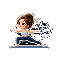 Keep Going One More Time Sticker