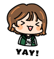 Happy Round 6 Sticker