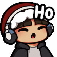 Ho Ho Ho Christmas Sticker by Lofi Girl