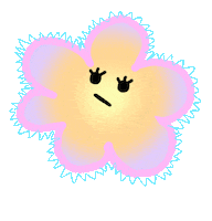 Bored Flower Sticker