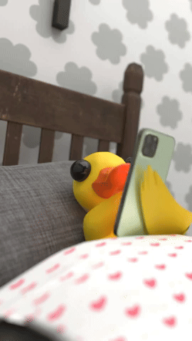 packy duck comment reaction