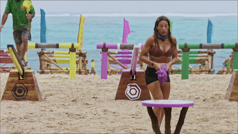 Excited Rain GIF by Survivor CBS