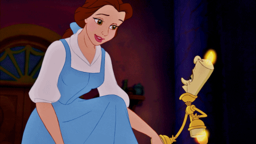 beauty and the beast love GIF