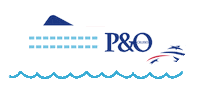 pocruises ship cruise po ships Sticker