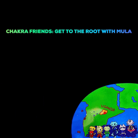 chakrafriends giphygifmaker chakras childrens books root chakra GIF