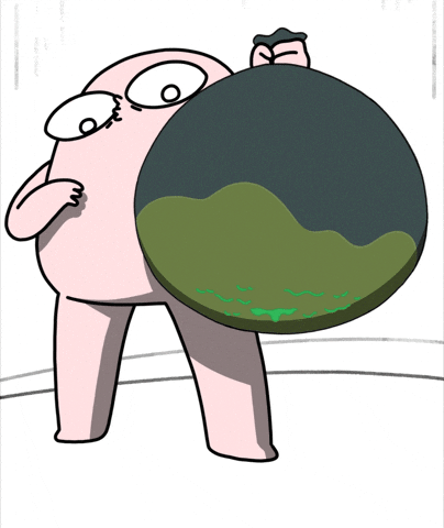 Scared Trash GIF by KETNIPZ