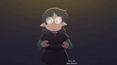 arry_chu giphygifmaker willow the owl house toh GIF