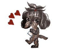 Cute Dog Dudley Sticker