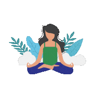 Yoga Relax Sticker by Eau Minérale de Wattwiller