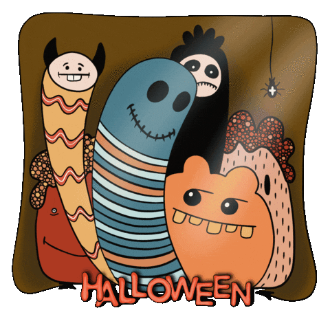 Trick Or Treat Halloween Sticker