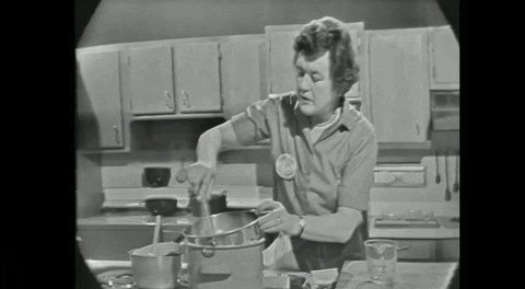 Chocolate Mousse Cooking GIF by Julia Child