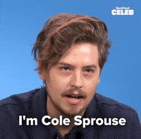 Cole Sprouse Thirst Tweets GIF by BuzzFeed