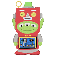Tokyo Disneyland Toy Story Alien Sticker