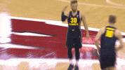 three point celebration GIF by BIG EAST Conference