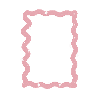 alfandflorence pink sparkle frame border Sticker