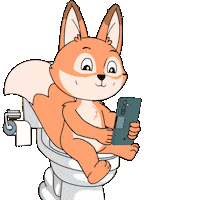 Toilet Paper Poop Sticker by Raposa Coffee