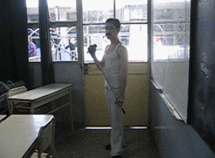 cosplay freddy mercury GIF