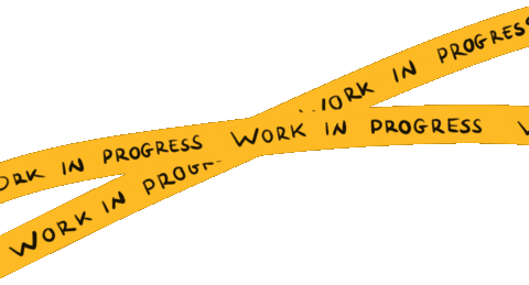whitepencildesign work wip work in progress workinprogress Sticker