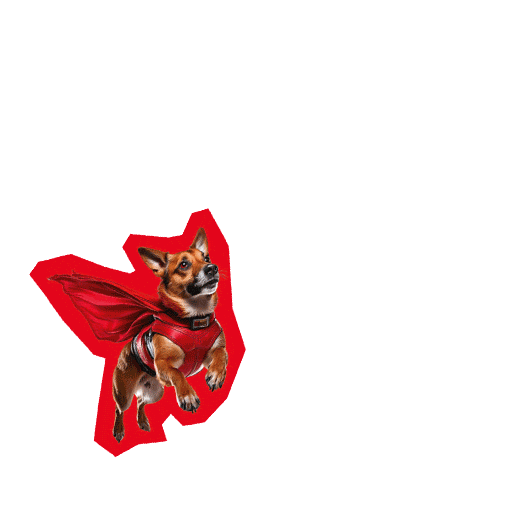 Dog Hero Sticker by Deutscher Gewerkschaftsbund (DGB)