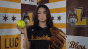 Loyola Softball GIF by LoyolaRamblers
