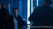 Tom Holland Fight GIF by Uncharted