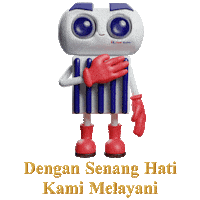 3D Serve Sticker