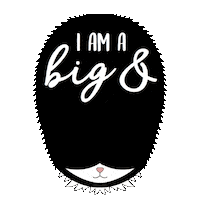 fluffybydesign cat job bodyguard fluffybydesign Sticker