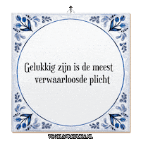 Humor Vrolijk Sticker by Tegelspreuken.nl