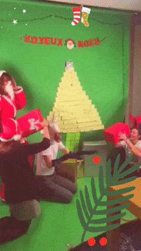 Christmas Unicorn GIF by Agence WAT - We Are Together