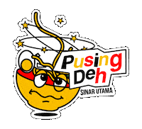 cuteinfernal enak lapar pusing medan Sticker