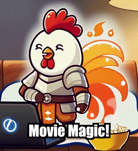 Movie Night Relaxing GIF by Zorooster