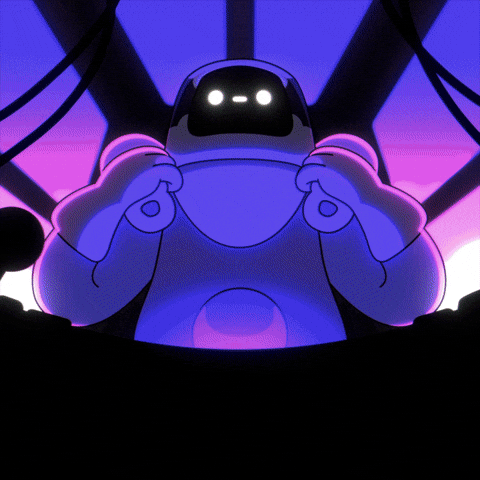 Send It To The Moon GIF by doodles