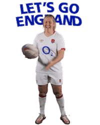 Red Roses Rugby Sticker by O2