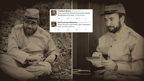 civil war twitter GIF by PBS