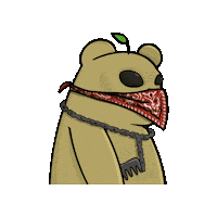 Halloween Nft Sticker by SuperRareBears