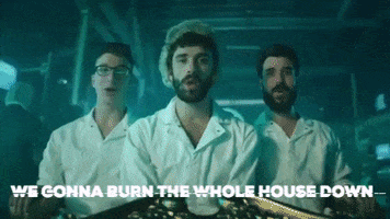 burn the house down GIF by AJR