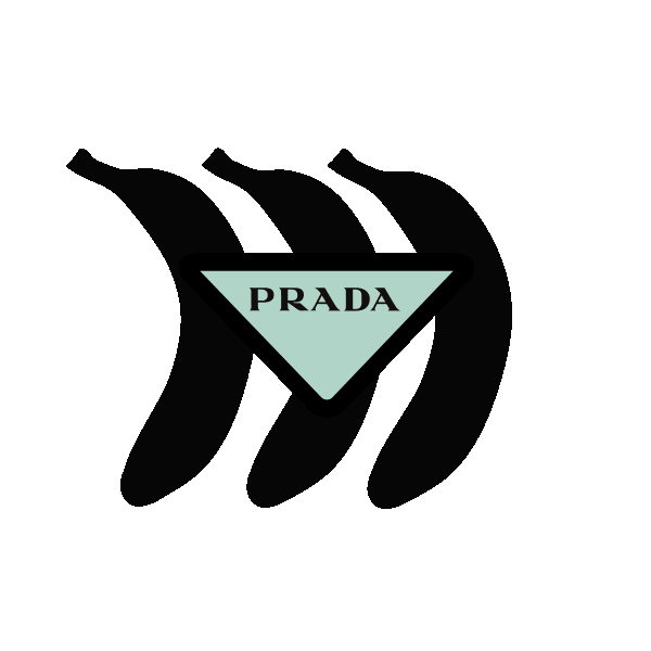 prada matches Sticker
