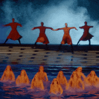 Fun Splashing GIF by Cirque du Soleil