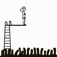 ronchao party illustration jump pool GIF