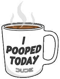 Coffee Tea Sticker by DUDE Wipes