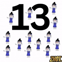 Friday The 13Th Trece GIF by Zhotcita