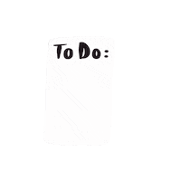 To Do Work Sticker