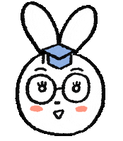 naruhodo_japan japan wink rabbit うさぎ Sticker