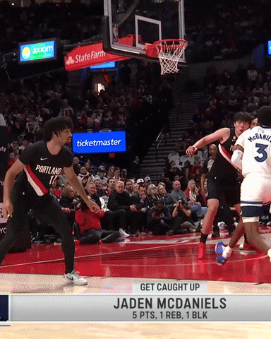 Nba Dunk GIF by Minnesota Timberwolves