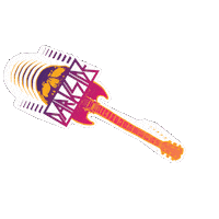 Def Leppard Darkside Sticker by Vault Comics